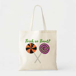Bolsa Tote Halloween Lollipops Trick Ou Tratar Tote Bag