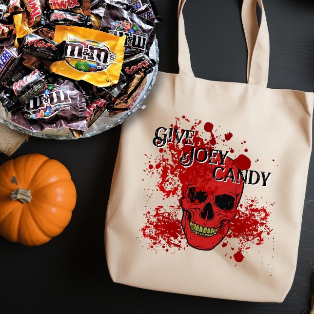Bolsa Tote Halloween Maldito Crânio Personalizado Saco (Criador carregado)