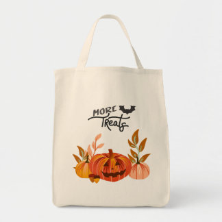 Bolsa Tote Halloween • MORE TREATS Tragetasche Tote Bag