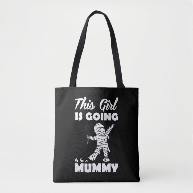 Bolsa Tote Halloween Mummy (Frente)
