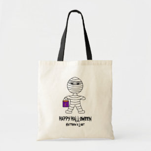Bolsa Tote Halloween Mummy Loot Bag