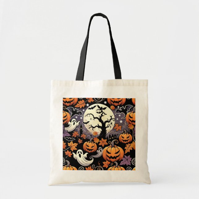 Bolsa Tote Halloween/outono/outono (Frente)