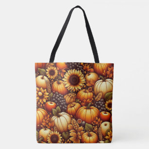 Bolsa Tote Halloween/outono/Outono/Abóbora