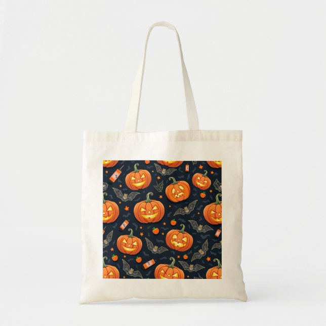 Bolsa Tote Halloween Pumkin Bag (Frente)