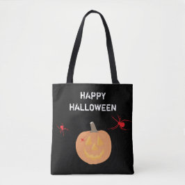 Bolsa Tote Halloween Pumpkin Feliz Dia das Bruxas