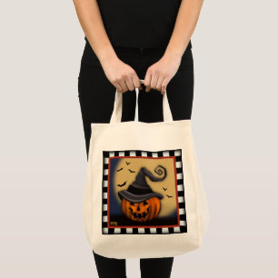 Bolsa Tote Halloween Pumpkin Spooky Cute Inspirivity