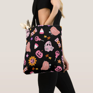 Bolsa Tote Halloween Rosa