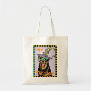 Bolsa Tote Halloween Rottweiler