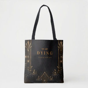 Bolsa Tote Halloween Sofisticado Glamour