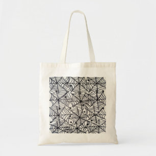 Bolsa Tote Halloween Spider Webs