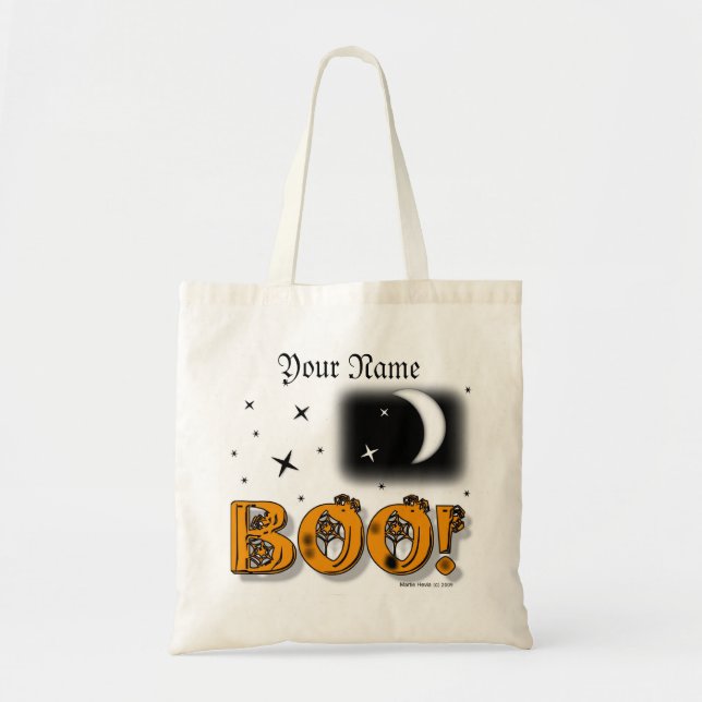 Bolsa Tote Halloween - Trick ou Treat Bag (#2) (Frente)