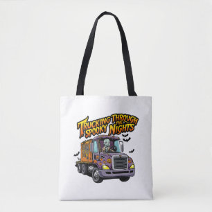Bolsa Tote Halloween Truck Driver