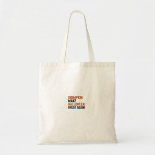 Bolsa Tote Halloween Trumpkin - Faça Excelente De Halloween N