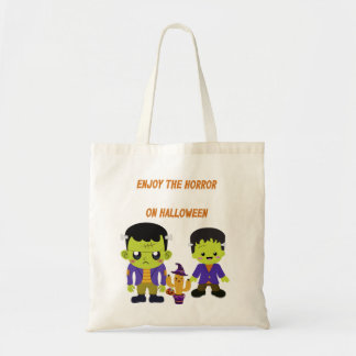 Bolsa Tote Halloween Verde