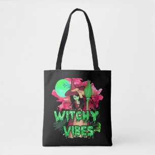 Bolsa Tote Halloween Witchy Vibes