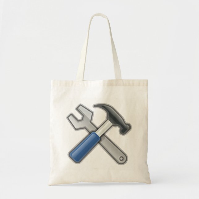 Bolsa Tote Hammer e Wrench (Frente)