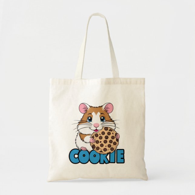 Bolsa Tote Hamster Cookie (Frente)