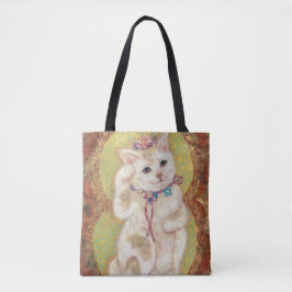 Bolsa Tote Hana & Takara: Lucky Beckoning Cats