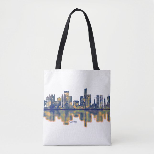 Bolsa Tote Hanoi Skyline (Frente)