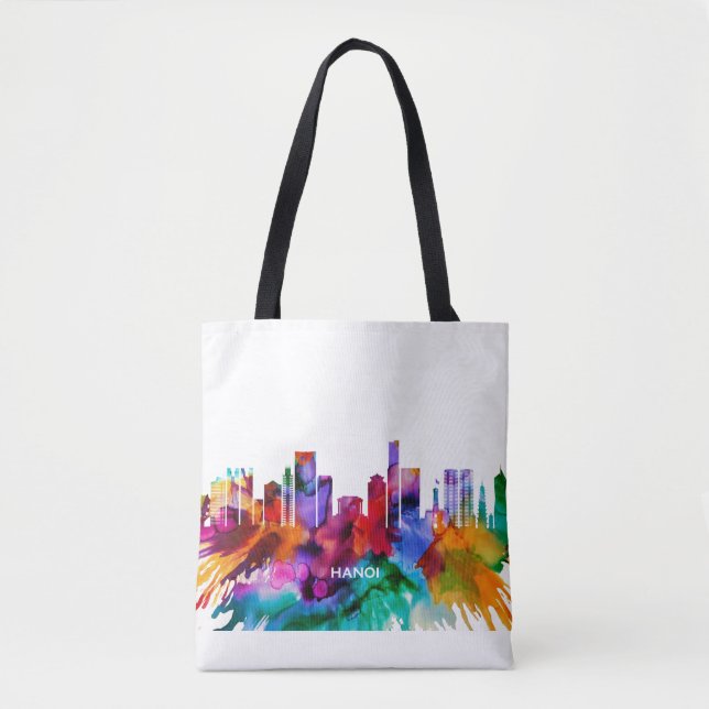 Bolsa Tote Hanoi Skyline (Frente)