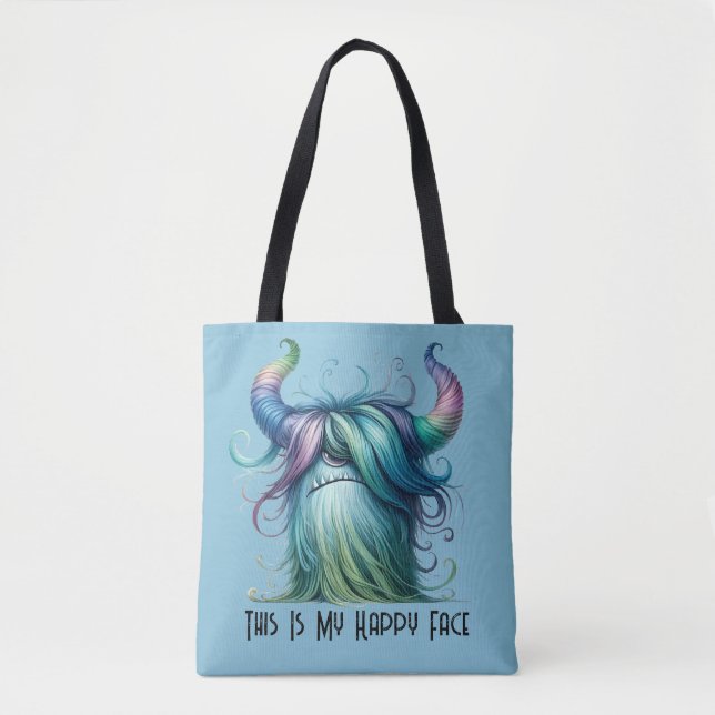 Bolsa Tote Hans - Saco Monstro de Um Olho (Frente)