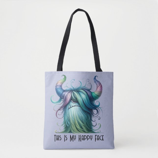 Bolsa Tote Hans - Saco Monstro de Um Olho (Frente)