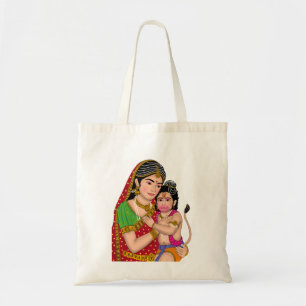 Bolsa Tote Hanuman & Anjana Mata