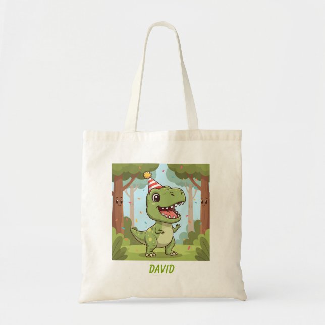 Bolsa Tote Happy Dino Tote Bag (Frente)