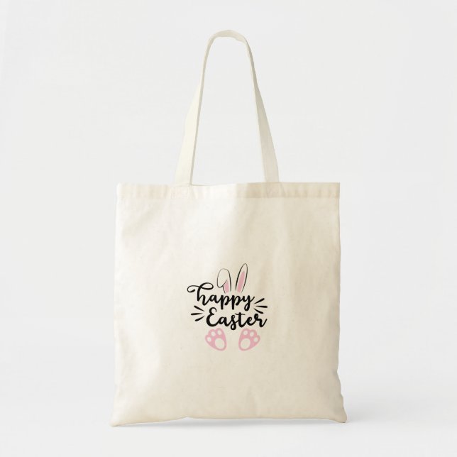 Bolsa Tote Happy Easter (Frente)