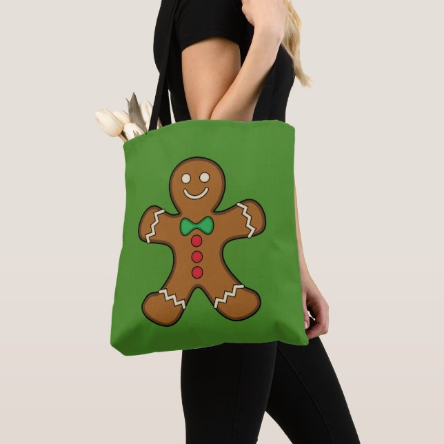 Bolsa Tote Happy Gingerpão Man (Close Up)