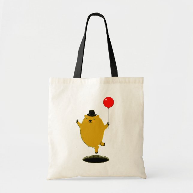 Bolsa Tote Happy Groundhog (Frente)
