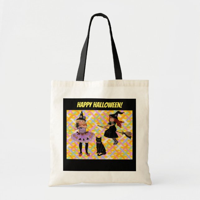 Bolsa Tote Happy Halloween Bag (Frente)