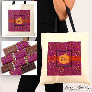 Bolsa Tote Happy Halloween Candy