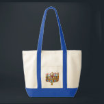 Bolsa Tote Happy Hanukkah Dreidels Menorah<br><div class="desc">Você está vendo a coleção de Design Lee Hiller. Roupa,  Ofertas e Coleções Lee Hiller Fotografia ou Coleção de Arte Digital. Você pode ver sua fotografia da Nature em http://HikeOurPlanet.com/ e seguir seu blog de caminhada no Hot Primavera National Park.</div>