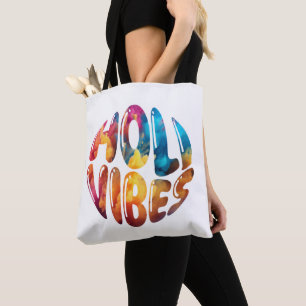 Bolsa Tote Happy Holi Vibes Hands Hindu Holi Festival Gifts
