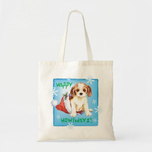 Bolsa Tote Happy Howliday Cavalier