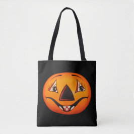 Bolsa Tote Happy Jack O’ Lanterna Halloween