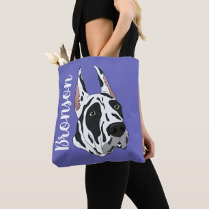 Bolsa Tote Harlequin Great Dane