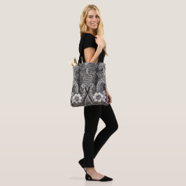 Bolsa Tote Harmonia Floral de Renda