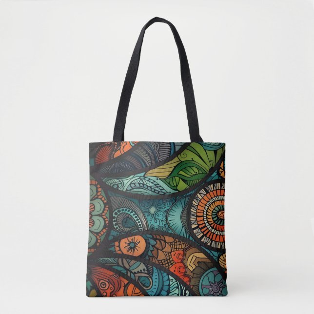 Bolsa Tote Harmonia Vívida (Frente)