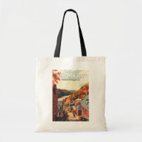 Harpers Ferry West Virginia Viagem Art Vintage