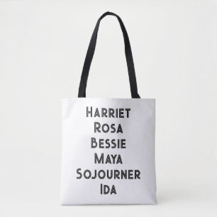 Bolsa Tote Harriet Rosa Bessie Maya Sojourner Ida
