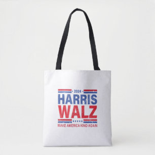Bolsa Tote Harris Walz 2024 Torna A América Mais Forte Novame