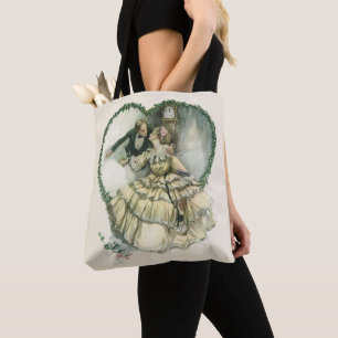 Bolsa Tote Harrison Fisher Vintage, Noiva e Noivo de Natal