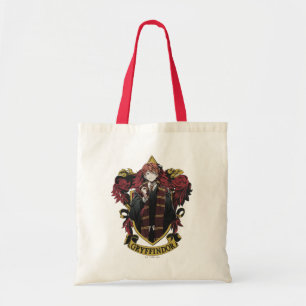 Bolsa Tote HARRY POTTER™   Anime Brasão da Casa do Ron Weasle