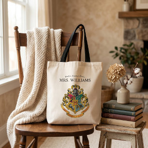Bolsa Tote Harry Potter   Brasão de Hogwarts Professor Person