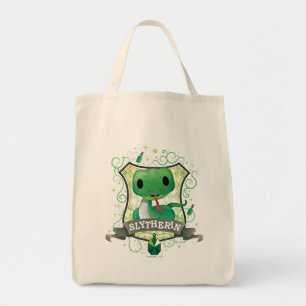 Bolsa Tote Harry Potter   Charmoso Brasão SLYTHERIN™