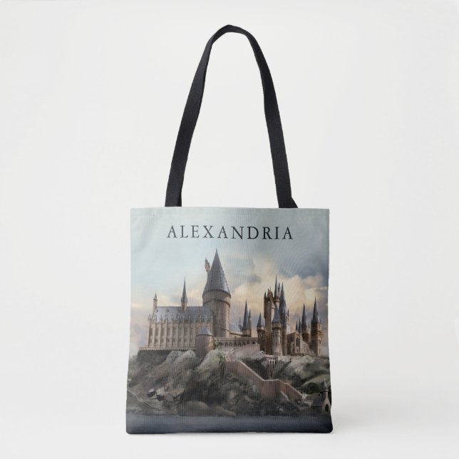 Bolsa Tote Harry Potter | Chuveiro de Noiva do Castelo de Hog (Frente)
