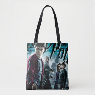 Bolsa Tote Harry Potter com Dumbledore Ron e Hermione 1