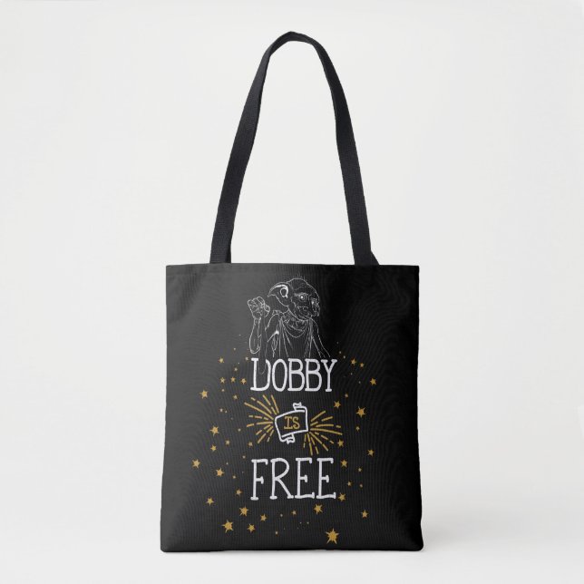 Bolsa Tote Harry Potter| Dobby Is Free (Frente)
